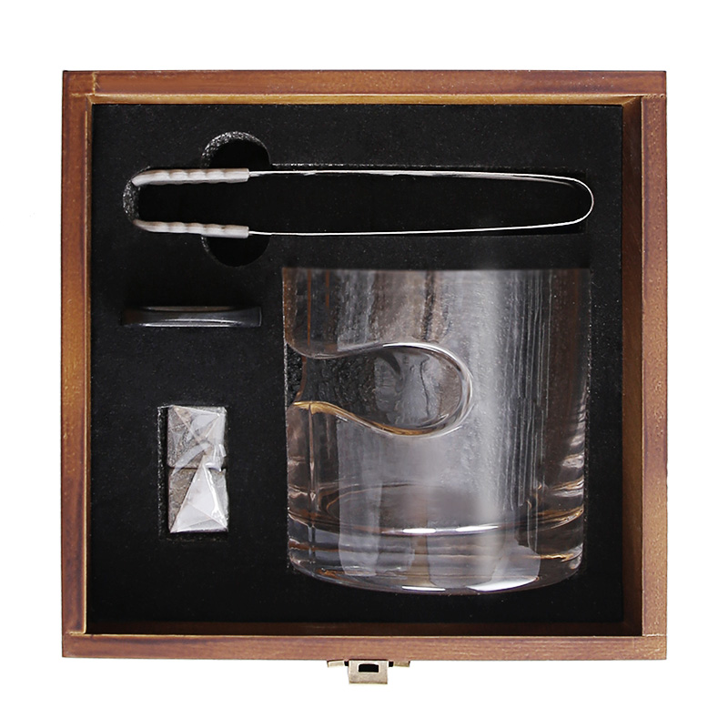 Custom Cigar Whiskey Glass – Premium Rocks Glass with Built-in Cigar Rest - Image 3
