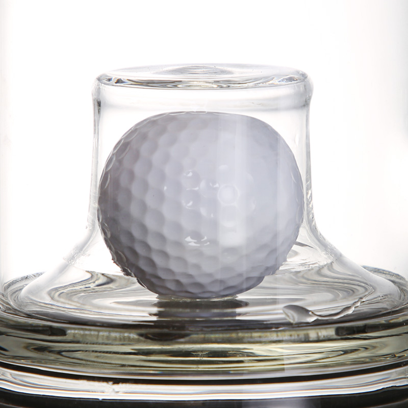 Custom Golf Ball Whiskey Dispenser Set – Golf Ball Glass Decanter with Spigot - Image 5